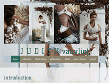 Tablet Screenshot of judithvanvliet.nl
